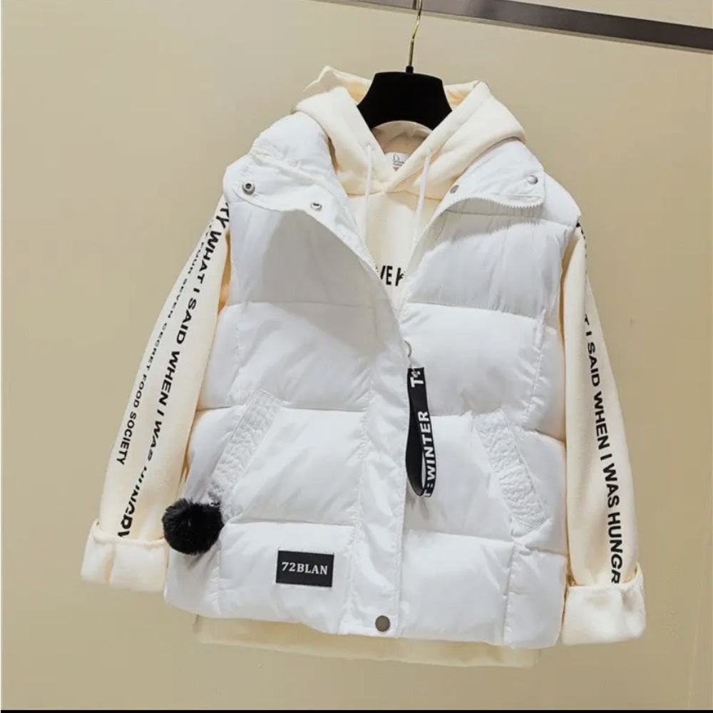 White Puffer Jacket